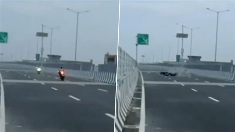 Ghaziabad Accident: गाजियाबाद एक्सप्रेसवे पर जानलेवा स्टंट! आमने-सामने की टक्कर में 2 बाइक सवारों की मौत, एक गंभीर