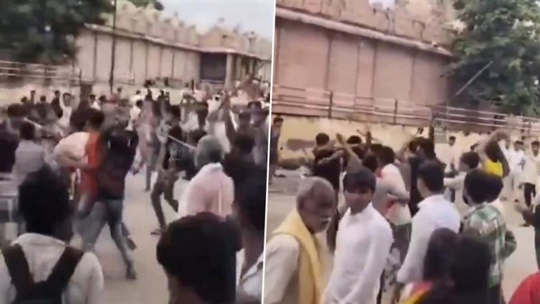 Chittaurgarh Shocker: खाटूश्यामजी के बाद अब सांवलिया सेठ में... श्रद्धालुओं पर दुकानदारों ने भांजी लाठियां; VIDEO वायरल