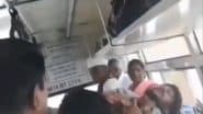 Pune ST Bus Brawl Video: पुणे ST बस में सीट विवाद बना झगड़े की वजह, यात्रियों की मारपीट का वीडियो वायरल