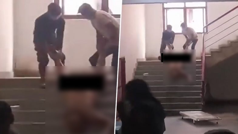 Bihar: जीएमसीएच स्टाफ द्वारा शव को सीढ़ियों पर घसीटने का वीडियो वायरल, मानवता शर्मसार