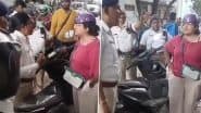 Bengaluru: महिला ने सरेआम ट्रैफिक पुलिस को दी गंदी गालियां, वीडियो वायरल होने पर हुई गिरफ्तारी