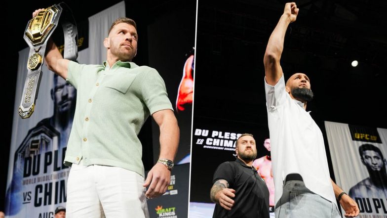 UFC 319 Live Streaming In India: भारत में किस चैनल पर होगा अल्टीमेट फाइटिंग चैंपियनशिप 319 का लाइव प्रसारण, जानिए कैसे देखें UFC PPV इवेंट का मोबाइल पर लाइव स्ट्रीमिंग?