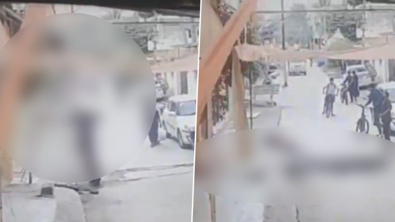 Hyderabad Shocker: मंडप लगाने के दौरान बिजली के तारों को छू गई सीढ़ी, युवक की हुई दर्दनाक मौत, हैदराबाद के लोथकुंटा का VIDEO आया सामने