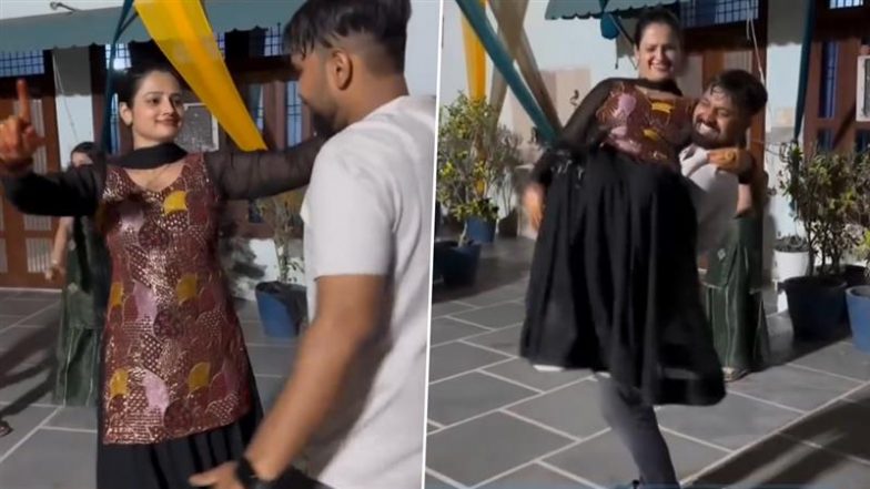 Devar Bhabhi Dance: शादी के डांस फ्लोर पर देवर-भाभी का मस्त धमाल, गोद में उठाकर किया डांस; VIDEO वायरल
