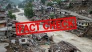 Fact Check: उत्तरकाशी में आएं फ्लैश फ्लड की तस्वीर AI से है बनाई, जाने वायरल हो रहे इस पोस्ट की सच्चाई