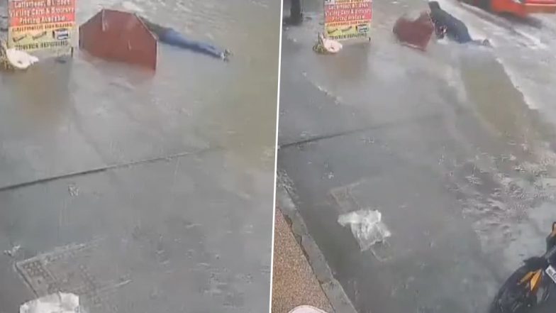 Mumbai Rains Tragedy: भांडुप में खुले तार की चपेट में आया 17 वर्षीय किशोर, मौके पर हुई मौत; सामने आया हादसे का Video