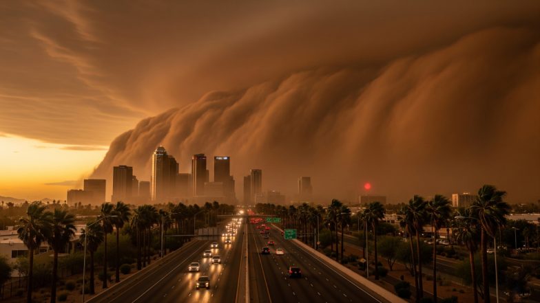 खौफनाक VIDEO: रेत के भयानक तूफान ने निगल लिया पूरा शहर, एरिजोना में डरावने बवंडर से दिन में हुआ अंधेरा