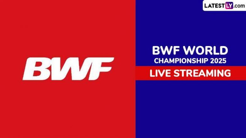 BWF World Championships 2025 Live Streaming: भारत में किस चैनल पर होगा बीडब्ल्यूएफ वर्ल्ड चैंपियनशिप का लाइव प्रसारण? जानिए मोबाइल पर कैसे देखें लाइव स्ट्रीमिंग ऑनलाइन