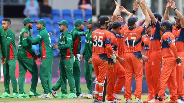 BAN vs NED, 1st T20I 2025 Live Toss & Scorecard: बांग्लादेश ने जीता टॉस, नीदरलैंड को मिला पहले बल्लेबाजी का न्योता, यहां देखें प्लेइंग इलेवन और लाइव स्कोरकार्ड 