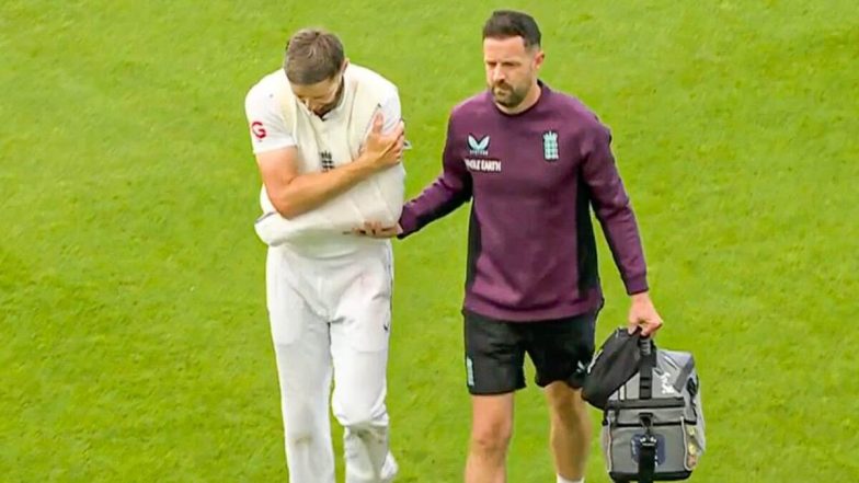 Chris Woakes Injury: इंग्लैंड को बड़ा झटका, कंधे की चोट के कारण वोक्स पांचवें टेस्ट से हुए बाहर