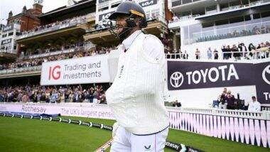 Crowd Gives Standing Ovation To Chris Woakes: ओवल में जज़्बे को सलाम! भारत बनाम इंग्लैंड टेस्ट में डिसलोकेटेड कंधे के साथ बल्लेबाज़ी करने उतरे क्रिस वोक्स, दर्शकों ने दी स्टैंडिंग ओवेशन, देखें वीडियो