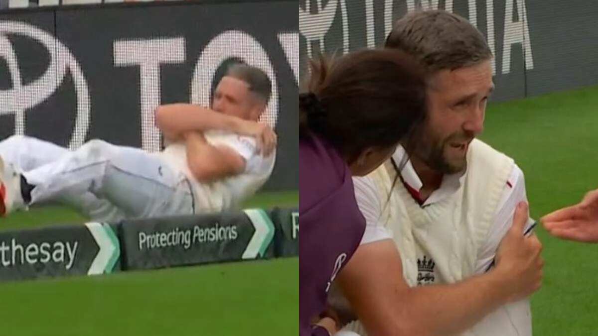 Chris Woakes Ruled Out of IND vs ENG 5th Test 2025: कंधे की चोट के चलते भारत बनाम इंग्लैंड टेस्ट सीरीज से बाहर हुए क्रिस वोक्स, पहले दिन हुए थे चोटिल