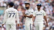 IND vs ENG 5th Test 2025 Day 2 Scorecard, Tea Break: इंग्लैंड ने 7 विकेट खोकर बनाए 215 रन, मोहम्मद सिराज, प्रसिद्ध कृष्णा ने झटके 3-3 विकेट, भारत अभी 9 रनों से आगे, यहां देखें दूसरे दिन का स्कोरकार्ड