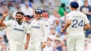 IND vs ENG 5th Test Day 2 Scorecard, Inning Break: इंग्लैंड की पहली पारी 247 रनों पर सिमटी, प्रसिद्ध कृष्णा, मोहम्मद सिराज ने चटकाए 4-4 विकेट, भारत पर हासिल की 23 रनों की बढ़त, यहां देखें दूसरी पारी का स्कोरकार्ड