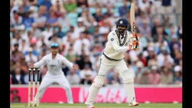 Ravindra Jadeja Half Century: इंग्लैंड के खिलाफ आखिरी टेस्ट में रवींद्र जडेजा ने जड़ा सीरीज का छठा अर्धशतक, टीम इंडिया का स्कोर 350 के पार