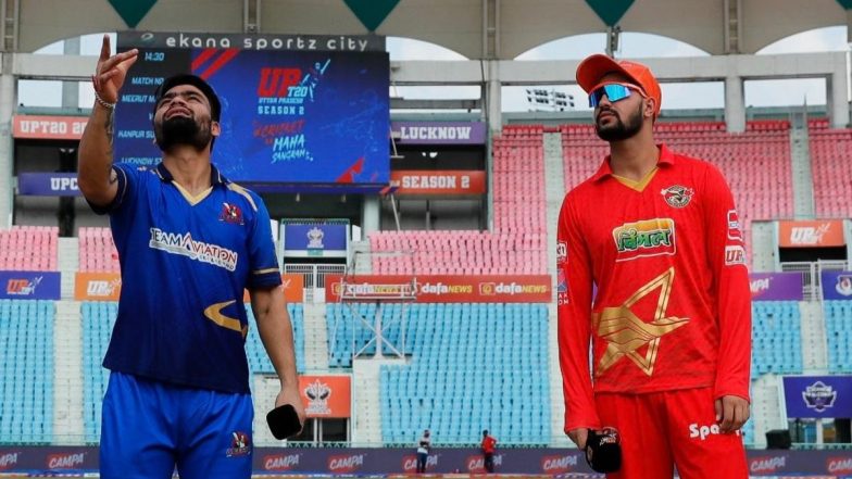 MM vs KS, 1st Match UPPL 2025 Live Streaming: आज से होगा उत्तर प्रदेश प्रीमियर लीग का आगाज, मेरठ मावेरिक्स बनाम कानपुर सुपरस्टार के बीच खेला जाएगा पहला मुकाबला; यहां जानें भारत में कब, कहां और कैसे उठाए लाइव मुकाबले का लुफ्त