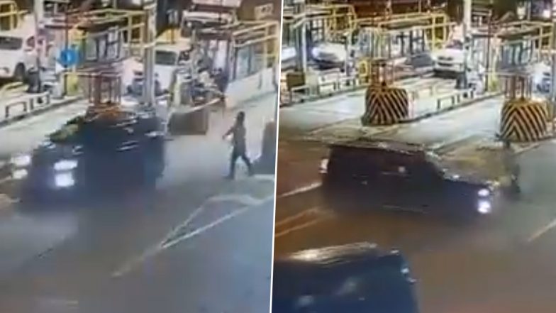 Meerut Toll Plaza Video: यूपी के मेरठ में कार चालक ने टोल प्लाजा पर टोलकर्मी को कुचलने की कोशिश की; देखें हैरान कर देने वाला वीडियो