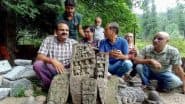 जम्मू-कश्मीर: झरने की खुदाई में मिलीं प्राचीन हिंदू मूर्तियां और शिवलिंग, जांच में जुटा विभाग