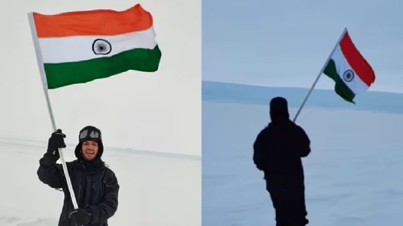 VIDEO: स्वतंत्रता दिवस पर अंटार्कटिका की बर्फीली वादियों में शान से लहराया तिरंगा, दिल छू लेने वाला वीडियो वायरल