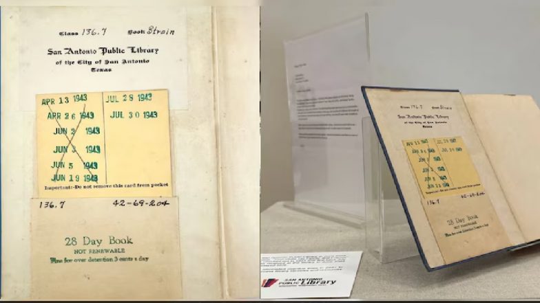 82 साल बाद लाइब्रेरी में लौटी किताब, लौटाने वाले ने मज़ाक में कहा- 'उम्मीद है कोई लेट फीस नहीं होगी'
