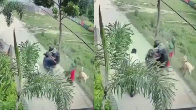 लाइव मर्डर VIDEO: वाराणसी में दिनदहाड़े प्रॉपर्टी डीलर की हत्या, बाइक सवार बदमाशों ने गोलियों से भूना