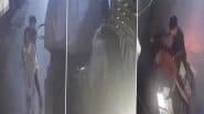 दिल्ली लूट का डरावना VIDEO: बदमाश ने पहले महिला का गला घोंटा, बेहोश होने के बाद चेन छीनकर भागा