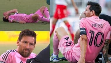 Lionel Messi Injury Video: फैंस की अटकी सांसें, लियोनेल मेस्सी को फिर लगी चोट, मैच के 11वें मिनट में ही मैदान से बाहर
