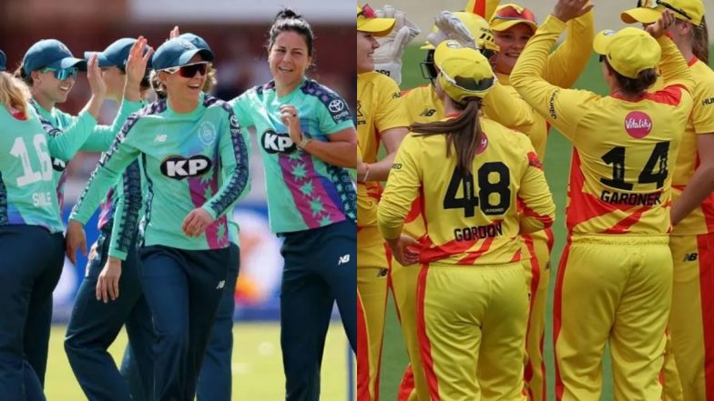 OVI W vs TRT W, 23rd Match The Hundred 2025 Live Streaming In India: ओवल इनविंसिबल्स महिला बनाम ट्रेंट रॉकेट्स महिला के बीच आज होगी कांटे की टक्कर, यहां जानें भारत में कब, कहां और कैसे उठाए लाइव मुकाबले का लुफ्त