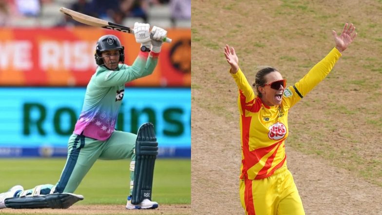 OVI W vs TRT W, 23rd Match The Hundred 2025 Kennington Oval Pitch Report And Weather Update: लंदन में ओवल इनविंसिबल्स के बल्लेबाज मचाएंगे कोहराम या ट्रेंट रॉकेट्स के गेंदबाज करेंगे वापसी? मैच से पहले जानें केनिंगटन ओवल की पिच रिपोर्ट और मौसम का हाल