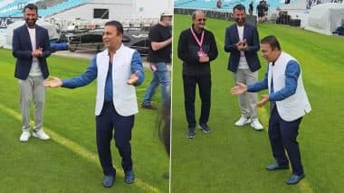 Indian Commentators Sing 'Mere Desh Ki Dharti': भारत की ओवल टेस्ट जीत पर झूम उठे दिग्गज! सुनील गावस्कर, चेतेश्वर पुजारा और अन्य कमेंटेटरों ने गाया 'मेरे देश की धरती', देखें वीडियो