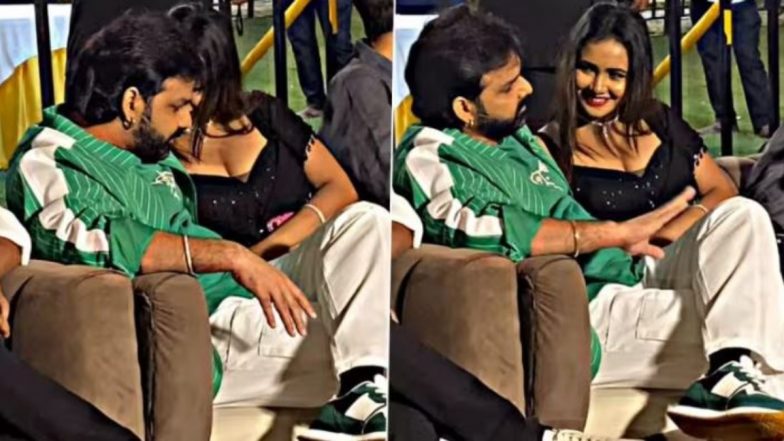 Trisha Kar Madhu Viral Video: &lsquo;पापे पड़ी&rsquo; सिंगर पवन सिंह के साथ नजर आईं त्रिशा कर मधु, दोनों की मस्ती का वीडियो हुआ वायरल