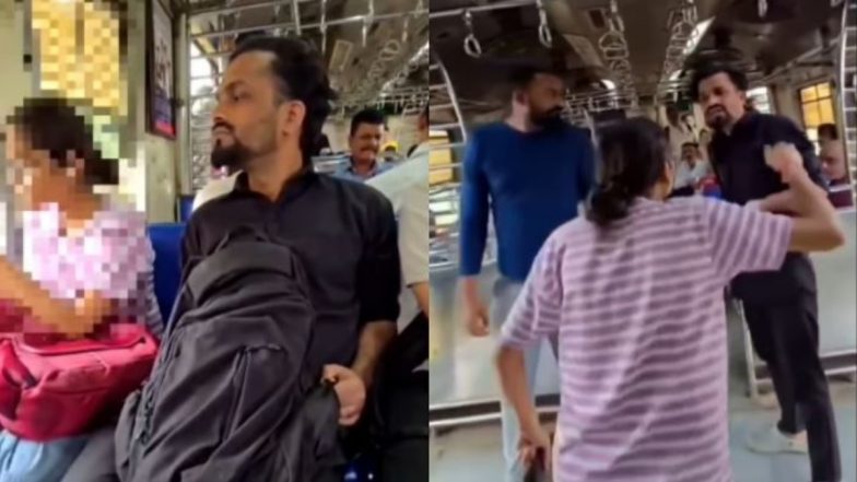 Mumbai: ठाणे-वाशी जाने वाली लोकल ट्रेन में महिला के बगल में हस्तमैथुन करते पकड़ा गया शख्स, चलती ट्रेन से कूदा (Watch Video)