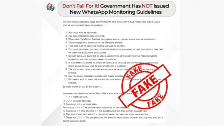 क्या मोदी सरकार मॉनिटर कर रही है आपके WhatsApp चैट? PIB ने बताया क्या है सच