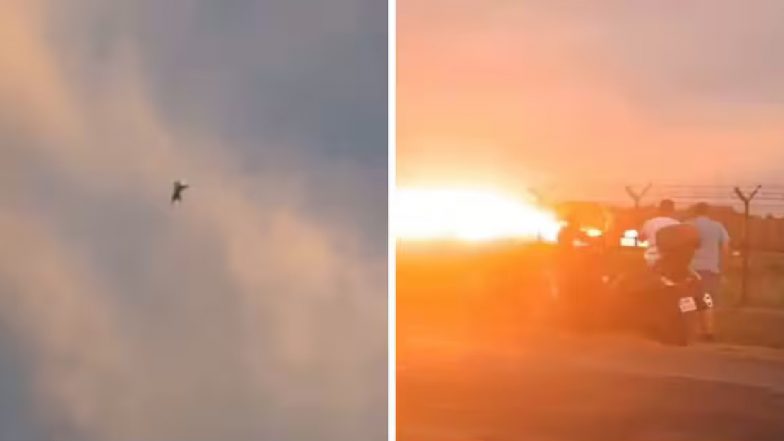 VIDEO: पोलैंड में F-16 फाइटर जेट क्रैश, भयानक हादसे में पायलट की मौत, धमाके का वीडियो वायरल