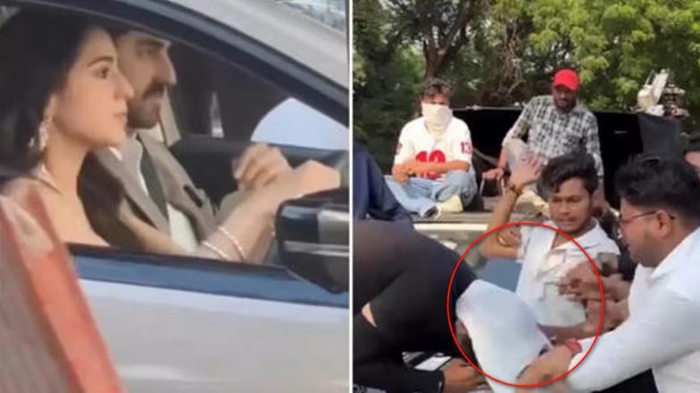 VIDEO: 'पति पत्नी और वो 2' की शूटिंग में हंगामा? प्रयागराज में क्रू के साथ मारपीट, सारा-आयुष्मान के 'झगड़े' का वीडियो भी वायरल!