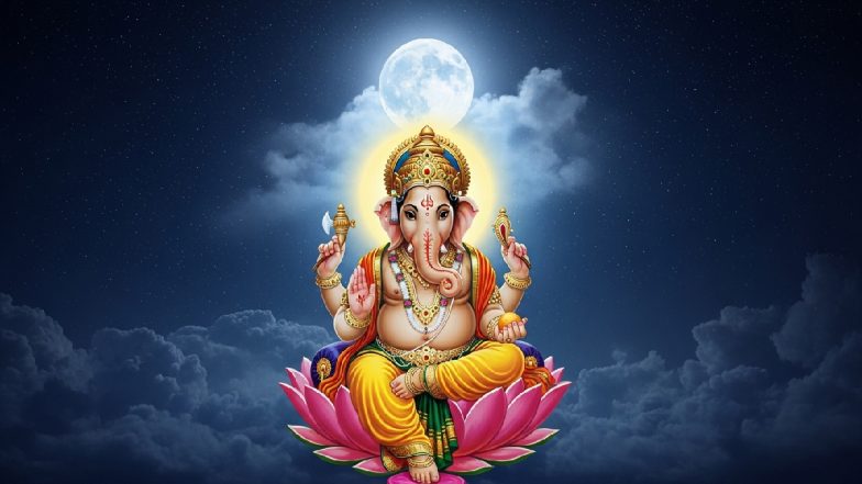 गणेश चतुर्थी 2025: भूलकर भी न देखें आज रात का चांद, भयंकर दोष से&nbsp;बचने&nbsp;के लिए&nbsp;तुरंत करें ये&nbsp;उपाय