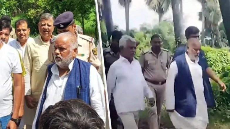 VIDEO: बिहार में मंत्री श्रवण कुमार पर जानलेवा हमला, गुस्साई भीड़ ने किलोमीटर तक दौड़ाया, वीडियो वायरल