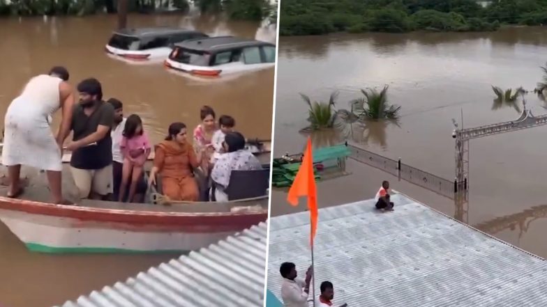 Solapur Flood: सोलापुर में बाढ़ का कहर! पूर्व मंत्री तानाजी सावंत के बंगले में घुसा पानी, ट्रैक्टर और दो फॉर्च्युनर कार भी डूबी, VIDEO आया सामने