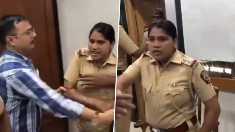 VIDEO: 'इसको समझा नहीं तो मारूंगी इसको.. महिला पुलिस सब इंस्पेक्टर ने शिकायतकर्ता के साथ की बदसलूकी, गालियां भी दी, मुंबई का वीडियो आया सामने