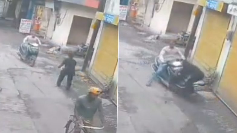 Indore Shocker: लिव इन में रहने से किया मना तो एक्स बॉयफ्रेंड ने गर्लफ्रेंड को मारी गाड़ी से टक्कर, इंदौर का VIDEO आया सामने