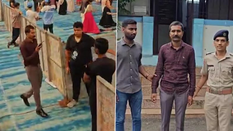Viral Video: अपने आपको अधिकारी बताकर बिना पास के गरबा प्रोग्राम में ली एंट्री, गिरफ्तारी के बाद मांगी माफी
