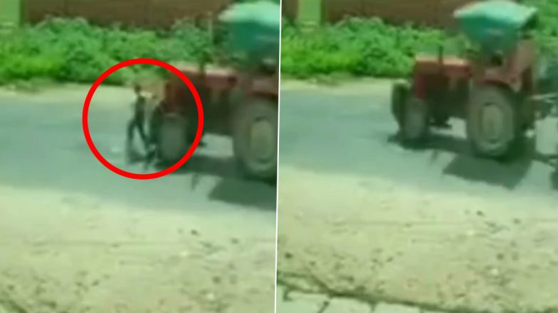 Dausa Accident: सड़क पार कर रही मासूम छात्रा को ट्रैक्टर ट्रॉली सवार ने कुचला, गंभीर रूप से घायल बच्ची को हॉस्पिटल में किया एडमिट, राजस्थान के दौसा का VIDEO आया सामने