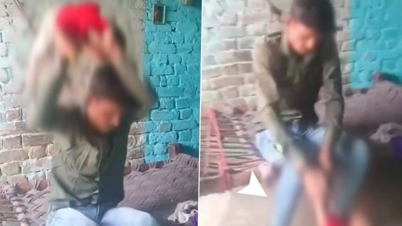 VIDEO: पिता ने की हैवानियत की हदें पार! पत्नी के साथ हुए विवाद में मासूम बच्ची को उठाकर नीचे जमीन पर पटका, मुरैना का वीडियो आया सामने