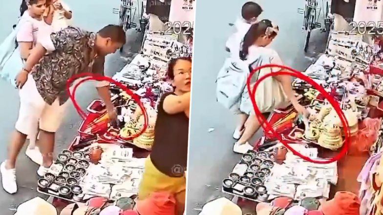 VIDEO: शर्मनाक! इंडियन कपल ने वियतनाम में फुटपाथ की दुकान से चुराया सामान, लोगों ने हरकत पर जताई नाराजगी