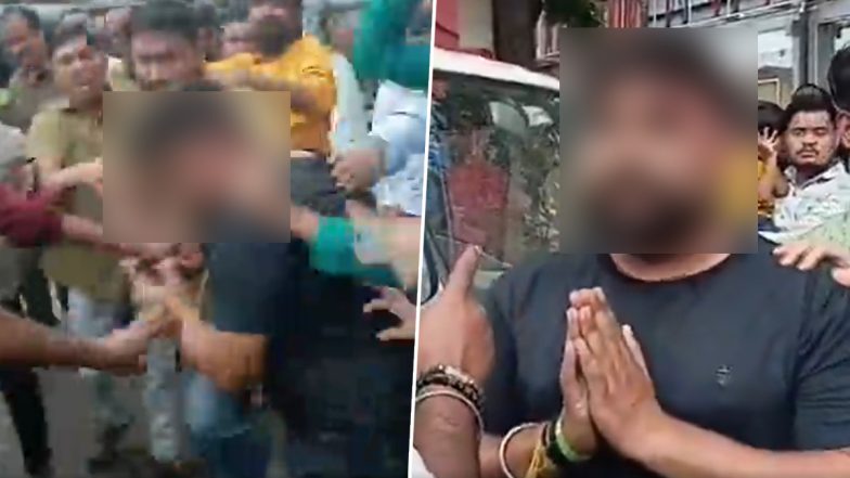 VIDEO: मराठी भाषा के अपमान के आरोप में MNS कार्यकर्ताओं ने हॉकर के साथ की मारपीट, बदलापुर का वीडियो आया सामने