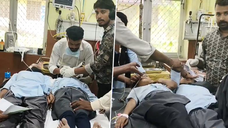 Food Poisoning In Government School: दौसा जिले के सरकारी स्कूल में खाना खाने के बाद 50 से ज्यादा छात्र हुए फ़ूड पॉइज़निंग के शिकार, हॉस्पिटल में चल रहा है इलाज; VIDEO