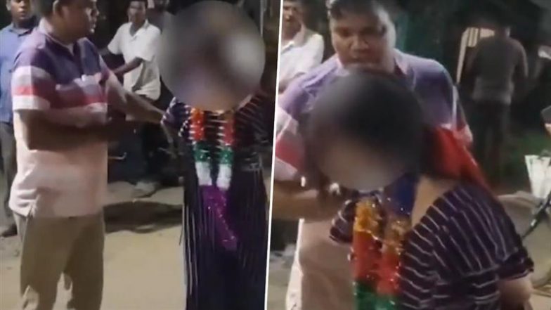 VIDEO: खौफनाक सजा! पत्नी को गैर मर्द के साथ देख भड़का पति, बीच सड़क पर कराया परेड; ओडिशा के पुरी जिले की घटना