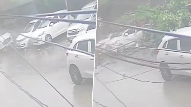 Wall Collapse In Ludhiana: पंजाब के लुधियाना में अचानक दीवार गिरी, कई कारें मलबे में दबी, घटना का VIDEO आया सामने