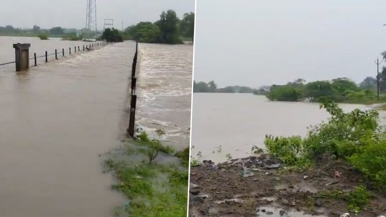 Maharashtra Heavy Rain: महाराष्ट्र के लातूर में भारी बारिश के कारण बाढ़ जैसे हालात, कई गांवों का संपर्क टूटा, स्कूलों को दी गई छुट्टी; VIDEO