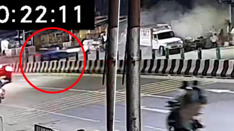 Pratapgarh Road Accident: तेज रफ्तार कार सवार ने सड़क किनारे दुकानदार समेत 4 लोगों को कुचला, 3 की हुई मौत, प्रतापगढ़ जिले के एक्सीडेंट का VIDEO आया सामने